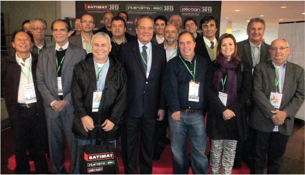 Sergio Kunio Yamagata durante a Batimat em 2013. Crédito: Acervo Firjan